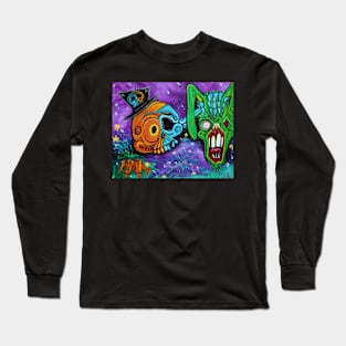 Magician De Los Muertos Long Sleeve T-Shirt